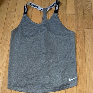 Nike Grey Running Tank